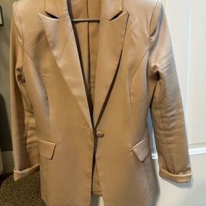 Altar'd State Tan Sport Coat Modern Fit